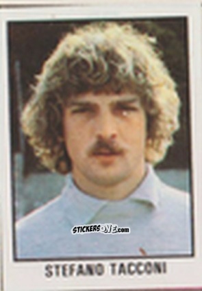 Sticker Stefano Tacconi - Calcio Flash 1981 n. 16 - Edizioni Flash