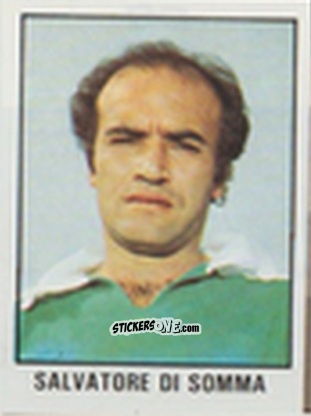 Figurina Salvatore Di Somma - Calcio Flash 1981 n. 20 - Edizioni Flash