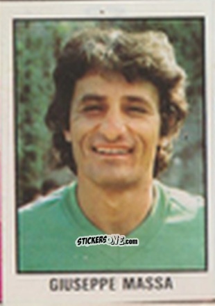 Sticker Giuseppe Massa - Calcio Flash 1981 n. 27 - Edizioni Flash
