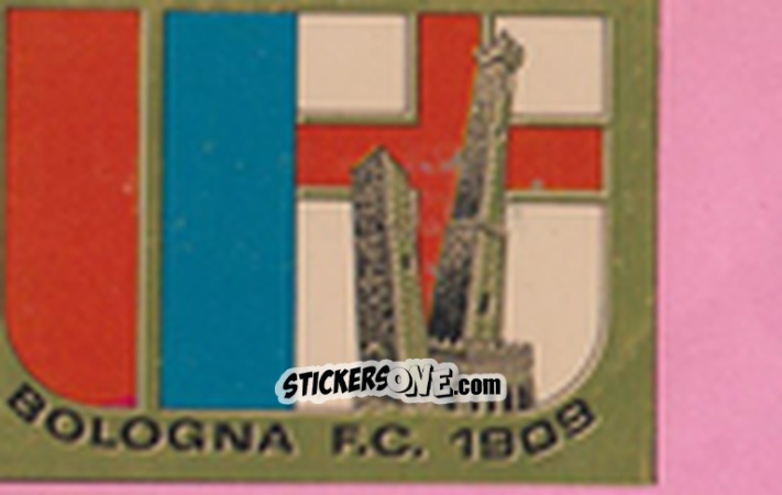 Figurina Scudetto Bologna - Calcio Flash 1981 n. SC5 - Edizioni Flash