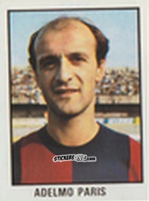 Sticker Adelmo Paris - Calcio Flash 1981 n. 39 - Edizioni Flash