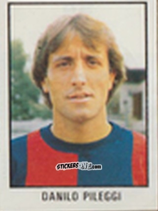 Sticker Danilo Pileggi - Calcio Flash 1981 n. 42 - Edizioni Flash