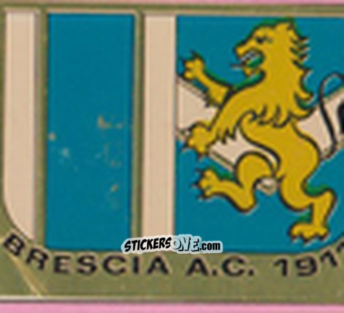 Cromo Scudetto Brescia - Calcio Flash 1981 n. SC6 - Edizioni Flash