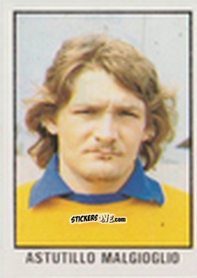 Cromo Astutillo Malgioglio - Calcio Flash 1981 n. 46 - Edizioni Flash