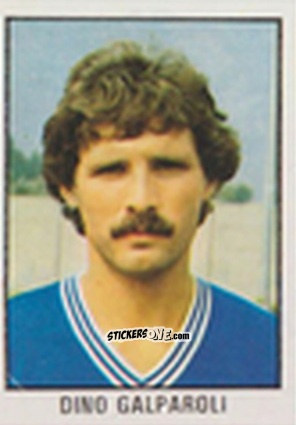 Cromo Dino Galparoli - Calcio Flash 1981 n. 49 - Edizioni Flash