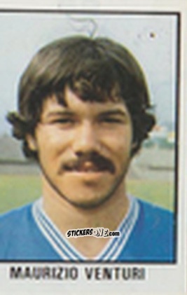 Cromo Maurizio Venturi - Calcio Flash 1981 n. 52 - Edizioni Flash