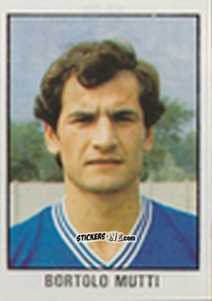 Sticker Bortolo Mutti - Calcio Flash 1981 n. 58 - Edizioni Flash