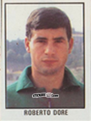 Sticker Roberto Dore - Calcio Flash 1981 n. 62 - Edizioni Flash