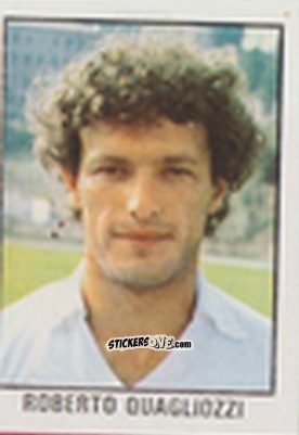 Figurina Roberto Quagliozzi - Calcio Flash 1981 n. 70 - Edizioni Flash