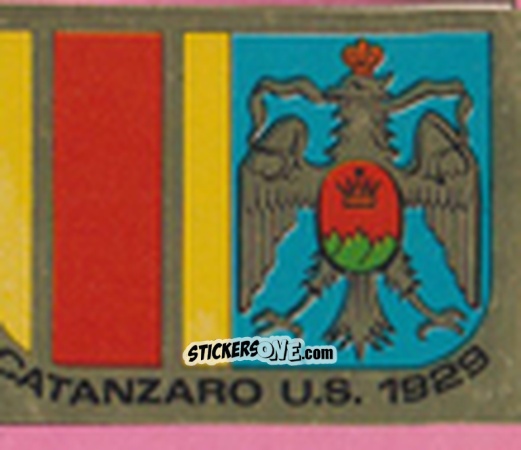 Sticker Scudetto Catanzaro - Calcio Flash 1981 n. SC8 - Edizioni Flash