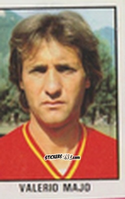Sticker Valerio Majo - Calcio Flash 1981 n. 86 - Edizioni Flash