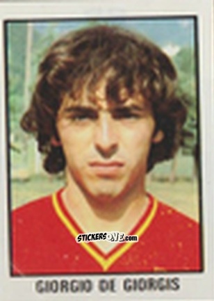 Cromo Giorgio De Giorgis - Calcio Flash 1981 n. 88 - Edizioni Flash