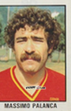 Sticker Massimo Palanca - Calcio Flash 1981 n. 90 - Edizioni Flash
