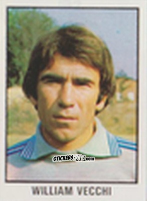 Figurina William Vecchi - Calcio Flash 1981 n. 91 - Edizioni Flash
