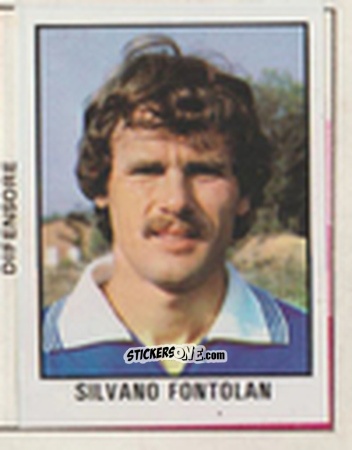 Figurina Silvano Fontolan - Calcio Flash 1981 n. 95 - Edizioni Flash