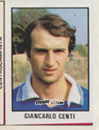 Cromo Giancarlo Centi - Calcio Flash 1981 n. 98 - Edizioni Flash