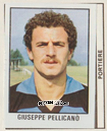 Figurina Giuseppe Pellicanò - Calcio Flash 1981 n. 107 - Edizioni Flash
