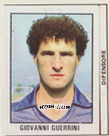 Sticker Giovanni Guerrini - Calcio Flash 1981 n. 111 - Edizioni Flash