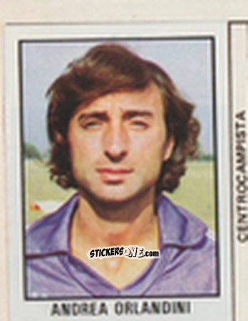 Sticker Andrea Orlandini - Calcio Flash 1981 n. 113 - Edizioni Flash
