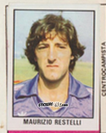 Sticker Maurizio Restelli - Calcio Flash 1981 n. 116 - Edizioni Flash