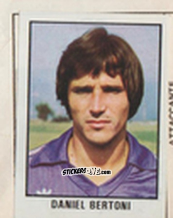 Cromo Daniel Bertoni - Calcio Flash 1981 n. 120 - Edizioni Flash