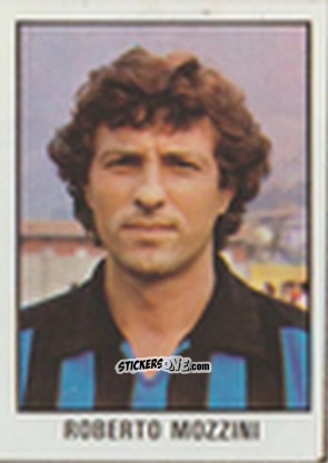 Sticker Roberto Mozzini - Calcio Flash 1981 n. 126 - Edizioni Flash