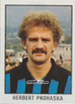 Figurina Herbert Prohaska - Calcio Flash 1981 n. 131 - Edizioni Flash