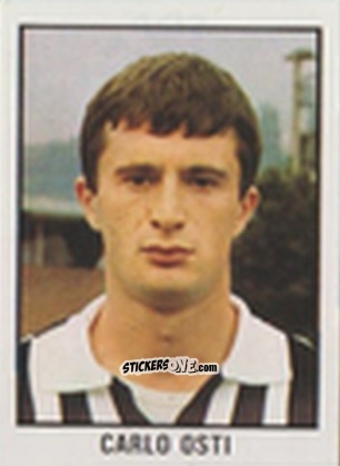 Figurina Carlo Osti - Calcio Flash 1981 n. 141 - Edizioni Flash