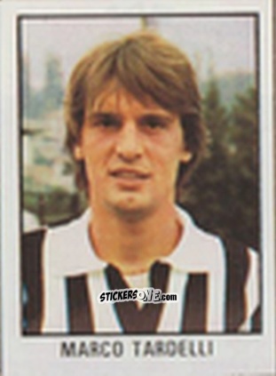 Sticker Marco Tardelli - Calcio Flash 1981 n. 145 - Edizioni Flash