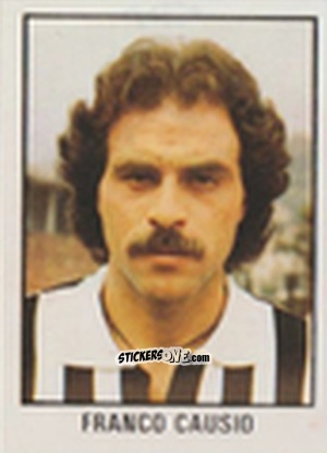 Sticker Franco Causio - Calcio Flash 1981 n. 147 - Edizioni Flash