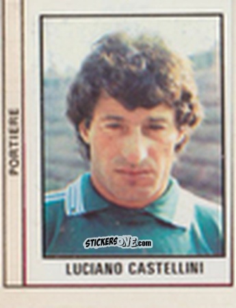 Sticker Luciano Castellini - Calcio Flash 1981 n. 151 - Edizioni Flash