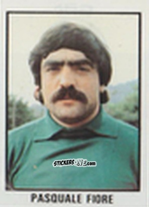 Sticker Pasquale Fiore - Calcio Flash 1981 n. 152 - Edizioni Flash