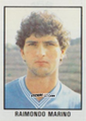 Sticker Raimondo Marino - Calcio Flash 1981 n. 156 - Edizioni Flash