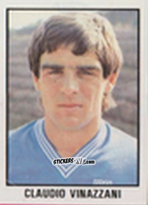 Figurina Claudio Vinazzani - Calcio Flash 1981 n. 157 - Edizioni Flash