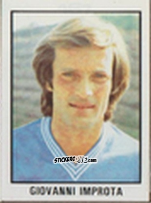Figurina Giovanni Improta - Calcio Flash 1981 n. 161 - Edizioni Flash