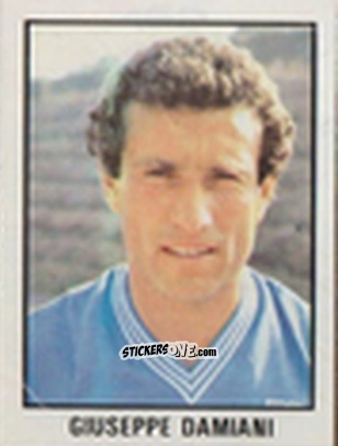 Figurina Giuseppe Damiani - Calcio Flash 1981 n. 162 - Edizioni Flash