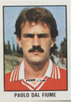 Sticker Paolo Dal Fiume - Calcio Flash 1981 n. 173 - Edizioni Flash