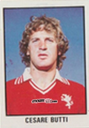 Figurina Cesare Butti - Calcio Flash 1981 n. 174 - Edizioni Flash
