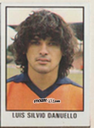 Cromo Luis Silvio Danuello - Calcio Flash 1981 n. 194 - Edizioni Flash