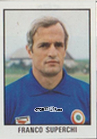 Cromo Franco Superchi - Calcio Flash 1981 n. 197 - Edizioni Flash