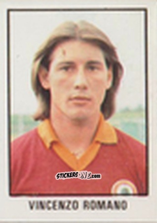 Figurina Vincenzo Romano - Calcio Flash 1981 n. 198 - Edizioni Flash