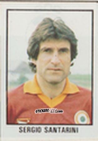 Figurina Sergio Santarini - Calcio Flash 1981 n. 200 - Edizioni Flash