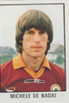 Cromo Michele De Nadai - Calcio Flash 1981 n. 202 - Edizioni Flash