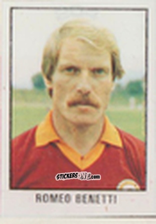 Sticker Romeo Benetti - Calcio Flash 1981 n. 204 - Edizioni Flash