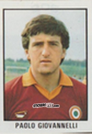 Sticker Paolo Giovannelli - Calcio Flash 1981 n. 205 - Edizioni Flash