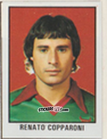 Cromo Renato Copparoni - Calcio Flash 1981 n. 212 - Edizioni Flash