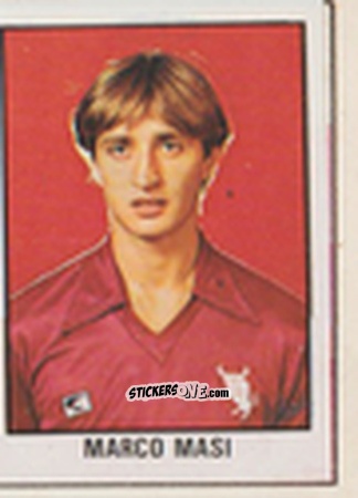 Sticker Marco Masi - Calcio Flash 1981 n. 217 - Edizioni Flash