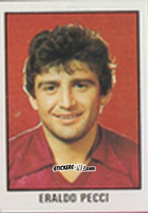 Figurina Eraldo Pecci - Calcio Flash 1981 n. 220 - Edizioni Flash