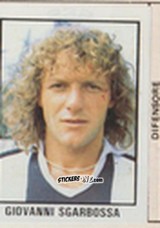 Figurina Giovanni Sgarbossa - Calcio Flash 1981 n. 232 - Edizioni Flash