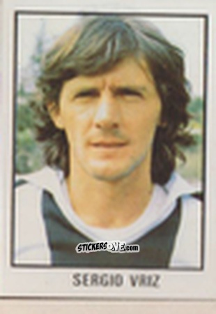 Cromo Sergio Vriz - Calcio Flash 1981 n. 237 - Edizioni Flash
